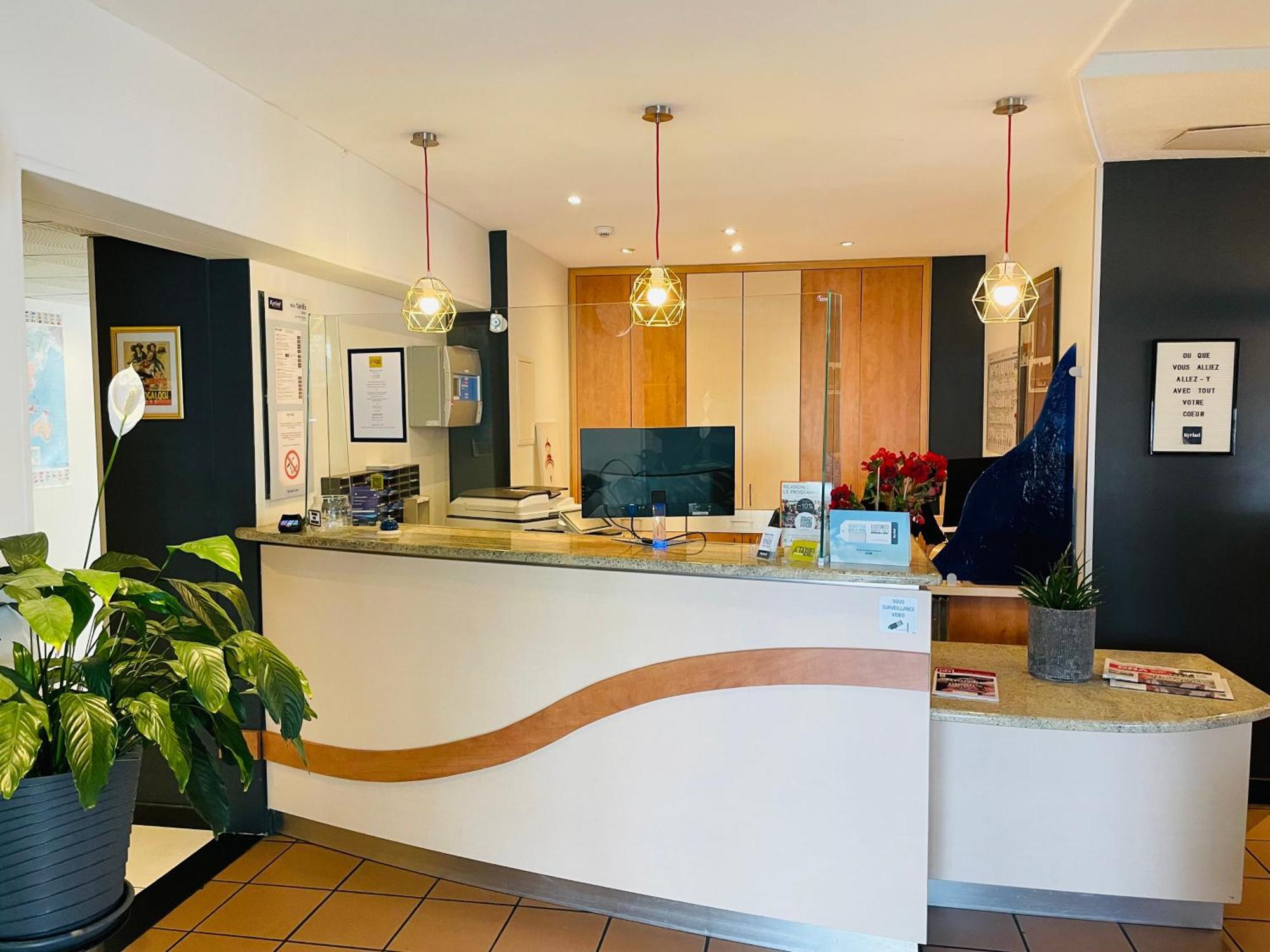 Hotel Restaurant Kyriad Mulhouse Nord Illzach Eksteriør bilde